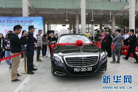 Since today, single-license-plate vehicles of Macao allowed to enter and leave Hengqin as a gift for Since today, single-license-plate vehicles of Macao allowed to enter and leave Hengqin as a gift for